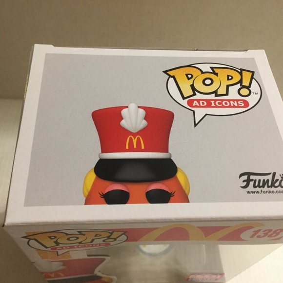 NEW 2021 Funkon McDonalds Ad Icons Drummer McNugget Exclusive Funko Figure #138 - Picture 3 of 8